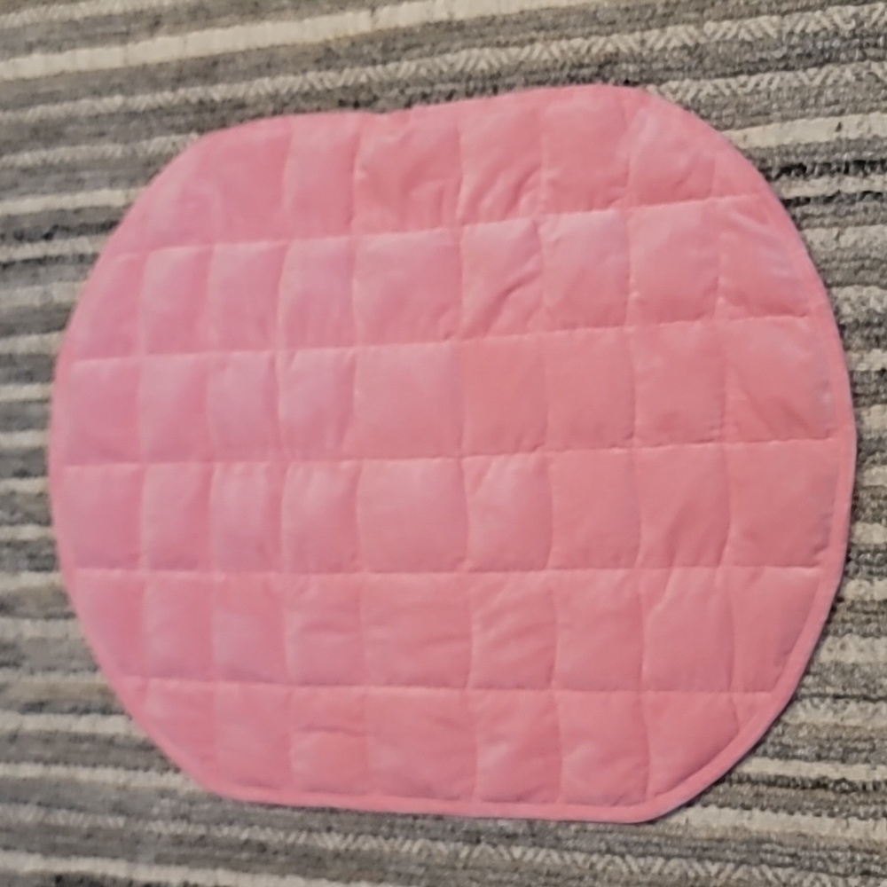 Cotton blue 10 pound weighted blanket